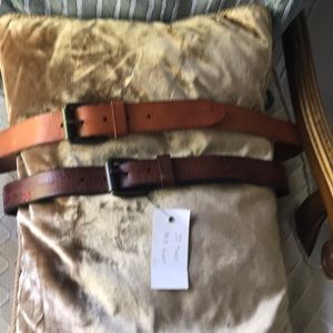 JACK &JONES men’s all leather casual belt.